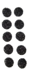 black clean sponge(10pcs/set)