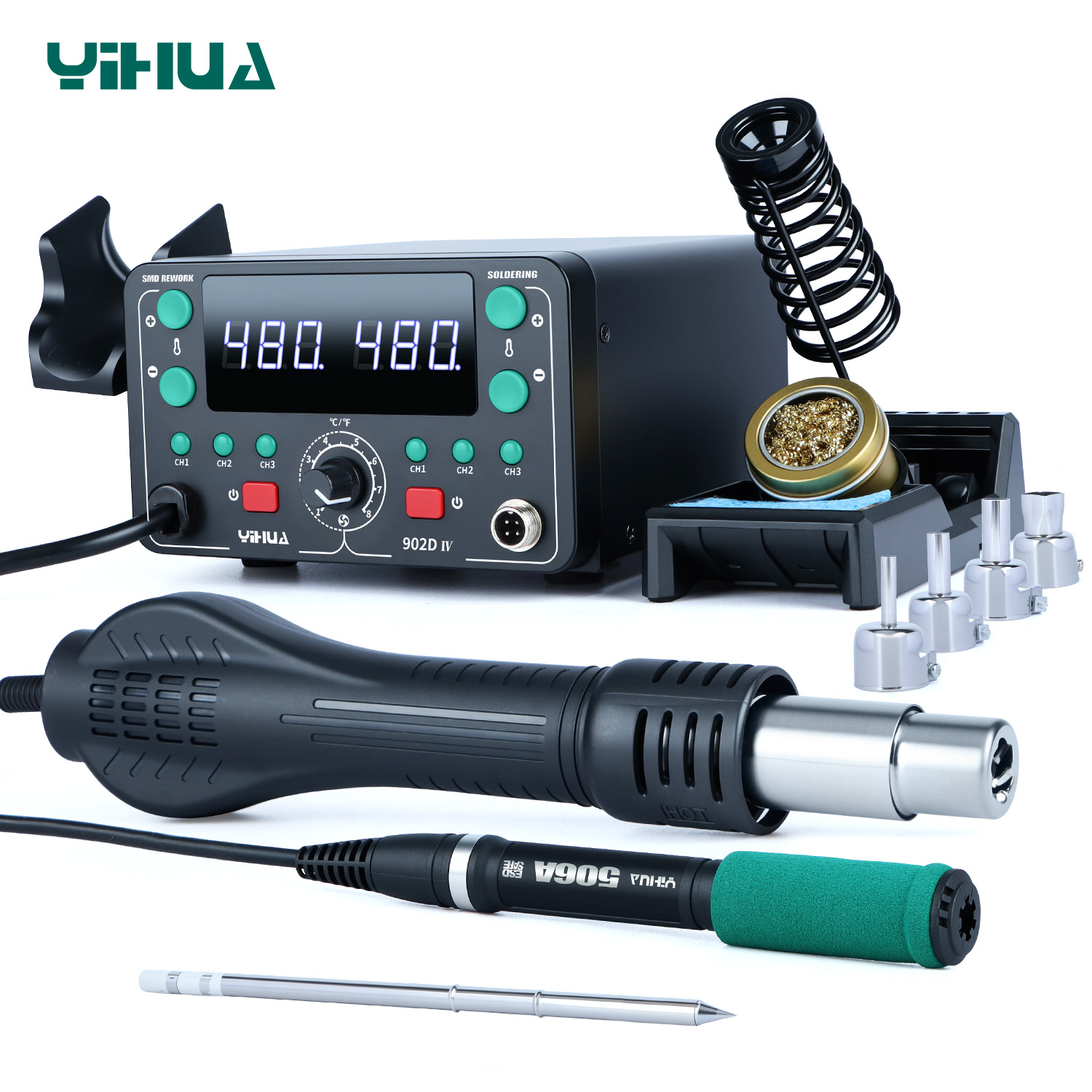 YIHUA902D-IV （T12 iron handle)